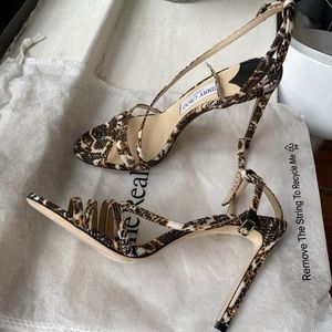 Jimmy choo cheetah sandals